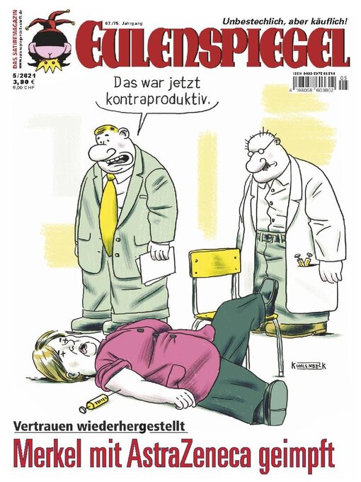 Title details for EULENSPIEGEL, Das Satiremagazin by Eulenspiegel GmbH - Available